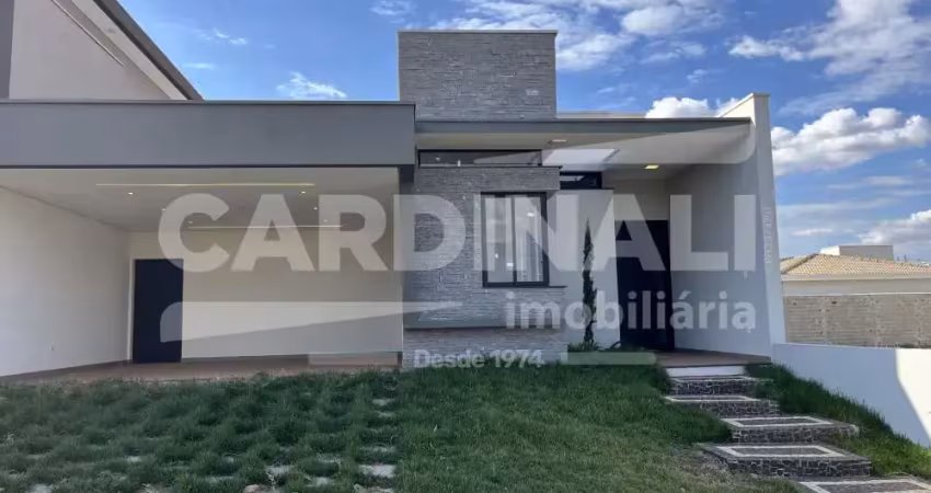 Casa em condomínio fechado com 3 quartos à venda na Avenida Deputado Federal Mário Eugênio, Lote 06, Quadra L, 600, Parque Residencial Damha, Araraquara