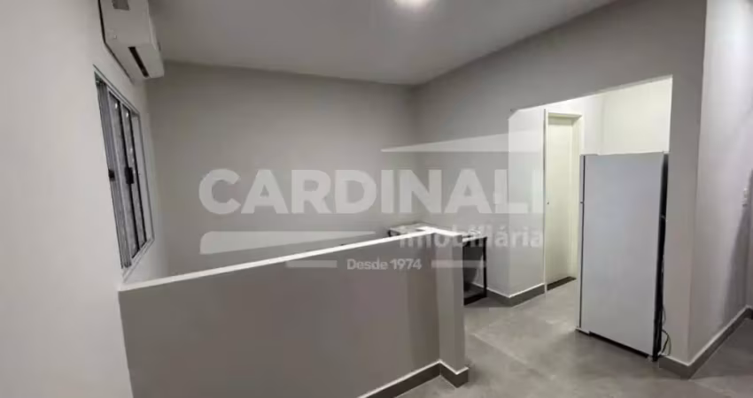 Apartamento studio com 1 dormitório e 28 m², novo e mobiliado em barão geraldo próx. à unicamp