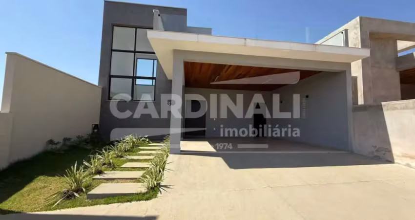 Casa em condomínio fechado com 3 quartos à venda na Avenida Agenor Galdino do Prado, 300, Jardim Jóckei Club A, São Carlos