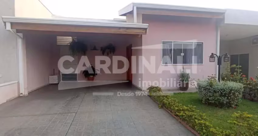 Casa em condomínio fechado com 3 quartos para alugar na Avenida Padre Adrianus Cornelis Johannes Vanluyn, Lote 03, Quadra E, 848, Parque Alvorada, Araraquara
