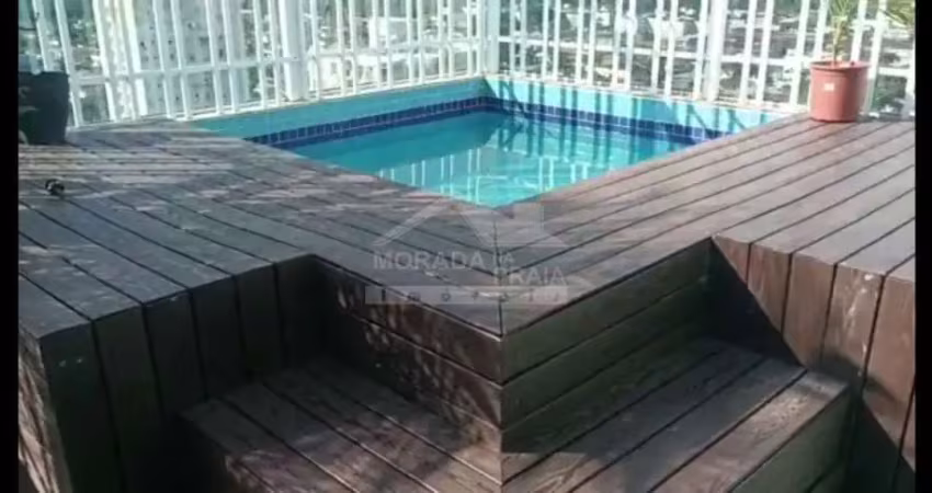 Cobertura DUPLEX e ESPETACULAR 3 suítes, piscina, 3 vagas, lazer, só na imobiliária em Praia Grande.