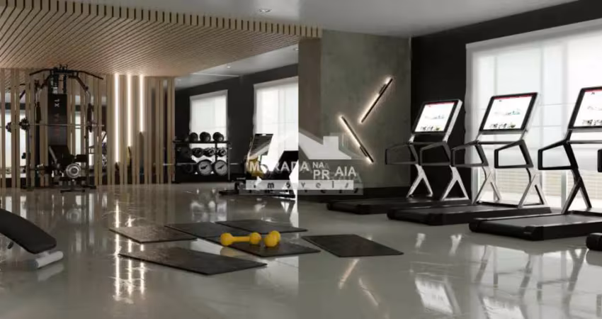 Apartamento 2 suítes -50 metros do mar!! confira na imobiliária em praia grande.