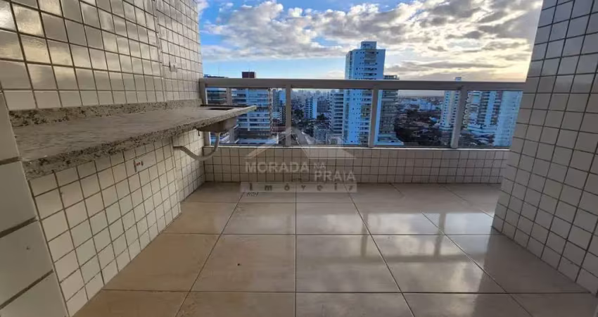 Apartamento na guilhermina, 2 suítes, 2 vagas, confira em praia grande.