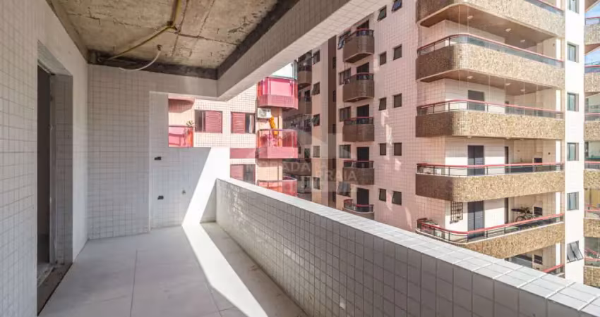 Apartamento na tupi, 2 dormitórios, 1 suíte, sacada, lazer, confira em praia grande.