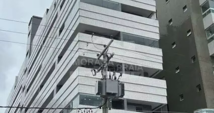 Apartamento novo de 1 dormitório, sacada, 01 vaga de garagem no canto do forte em praia grande