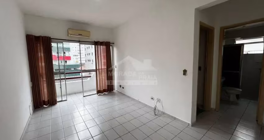 Apartamento no canto do forte, 1 dormitório, 1 vaga, excelente localização em praia grande.