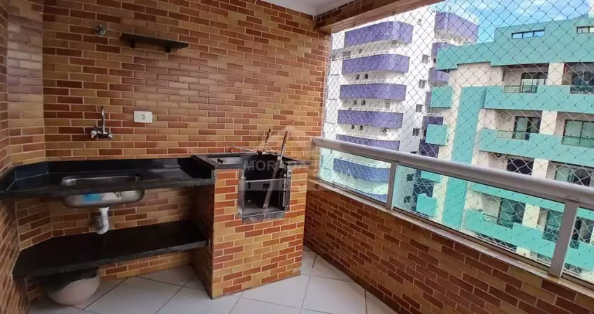 Apartamento semi mobiliado no forte, 2 dormitórios, terraço gourmet, confira em praia grande.