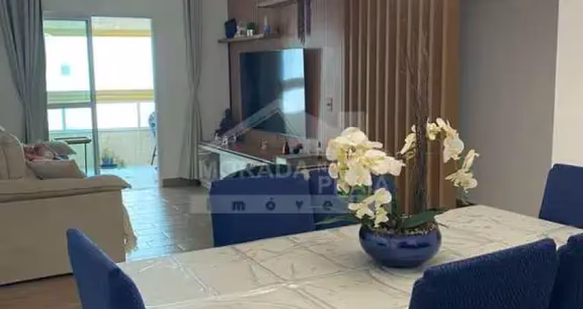 Apartamento garden e mobiliado no caiçara, 2 dormitórios, 2 vagas, confira em praia grande.