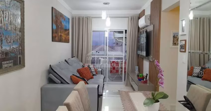 Apartamento de 02 dormitórios, 01 suíte na vila tupi na imobiliária em praia grande