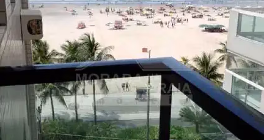 Apartamento na aviação 2 dormitório com suite, prédio frente mar. só na imobiliária em praia grande.