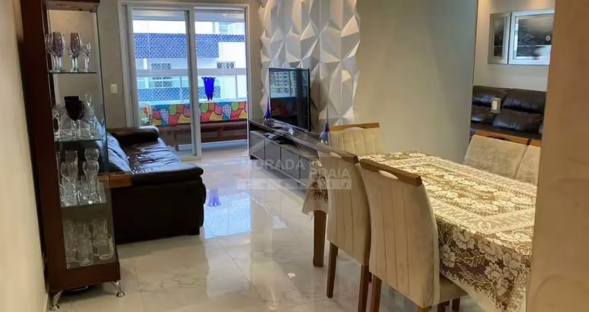 Apartamento mobiliado de alto padrão no canto do forte, 3 dormitórios, confira em praia grande.