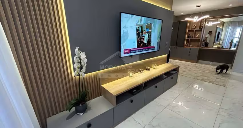 Apartamento alto padrao no forte, 3 dormitórios, 2 vagas, lazer, só na morada na praia.