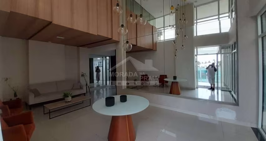 Apartamento TODO MOBILIADO no CENTRO do Boqueirão, Lazer, Confira na Imobiliária em Praia Grande.