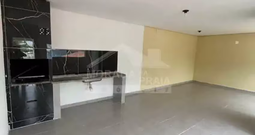 Lindo sobrado na mirim, 2 dormitórios, confira na imobiliária em praia grande.