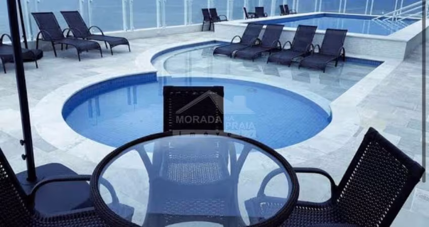 Apartamento de 03 suítes com vista definitiva para o mar no bairro Aviação em Praia Grande.