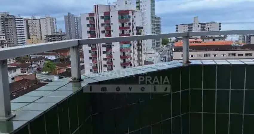 Apartamento no caiçara, 1 dormitório, sacada, confira na imobiliária em praia grande.