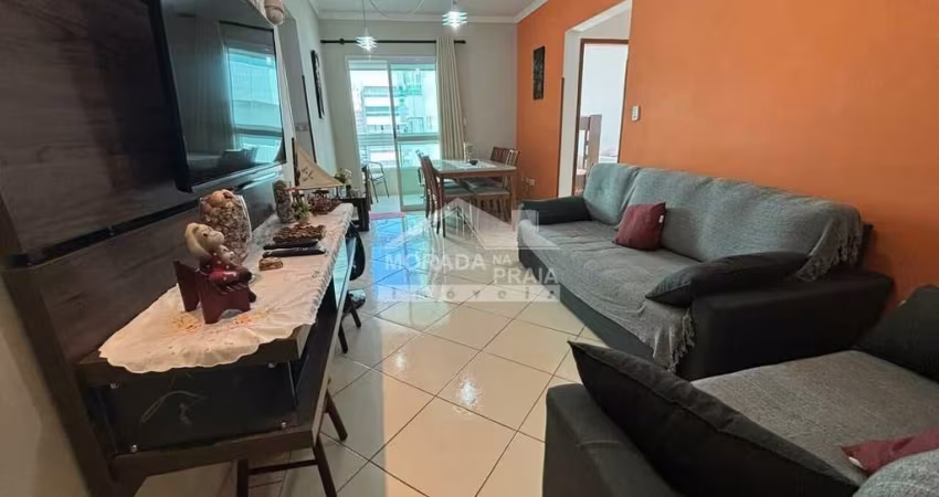Apartamento de 01 dormitório na Aviação com varanda gourmet, só na imobiliária em Praia Grande.