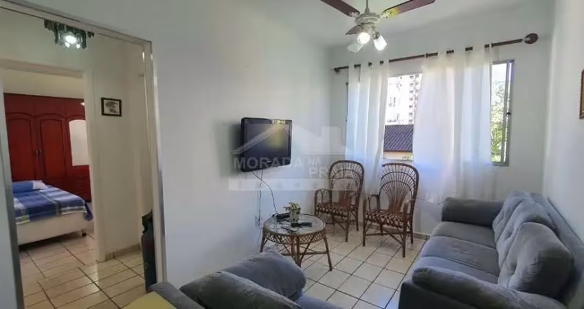 Apartamento de 1 dormitório na ocian praia grande, sp