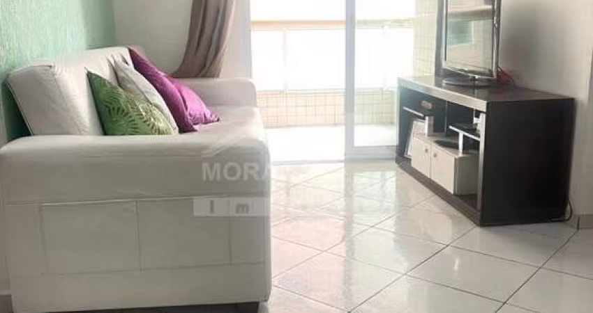 Apartamento na Aviação, 1 Dormitório, Terraço Gourmet, Sacada, Só na Imobiliária em Praia Grande.