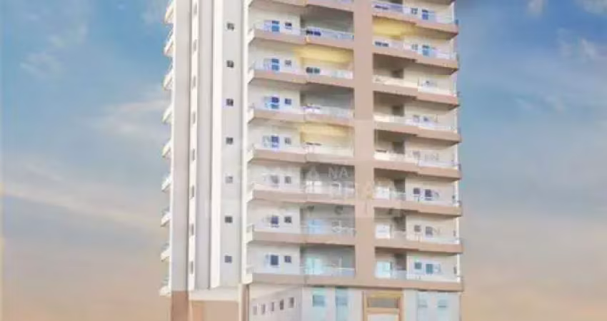 1 dorm com ampla vista mar, ampla sacada gourmet, andar alto na aviaçâo!
