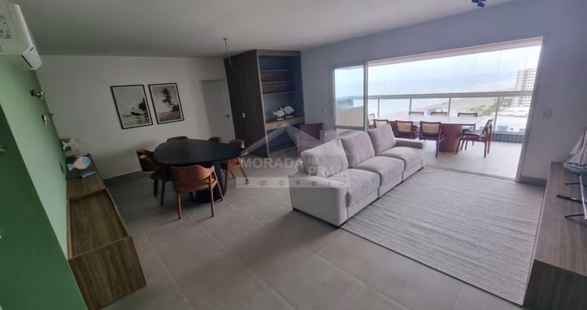 Apartamento NOVO e MOBILIADO na Aviação, 3 suítes, 3 vagas, lazer completo, confira em Praia Grande.