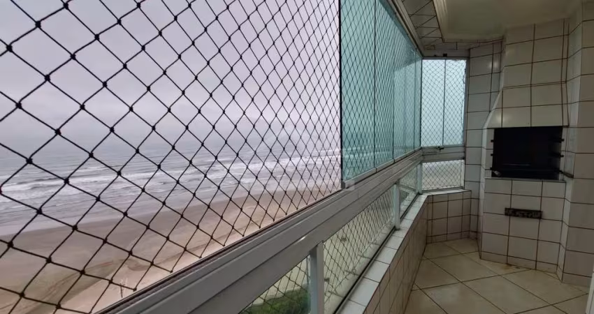 Apartamento FRENTE AO MAR no Caiçara, 2 Dormitórios, Confira na Imobiliária em Praia Grande.