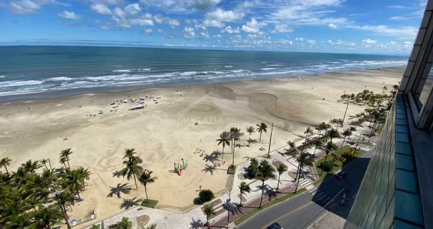 Apartamento de frente a praia na Guilhermina, 1 dormitório confira em Praia Grande.