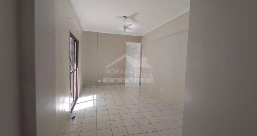 Apartamento AMPLO na Guilhermina 2 dormitório, sacada, lazer, só na imobiliária em Praia Grande.