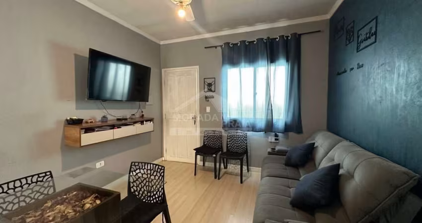 Casa Geminada de 1Dormitório,  com Churrasqueira, MOBILIADO na Aviação.