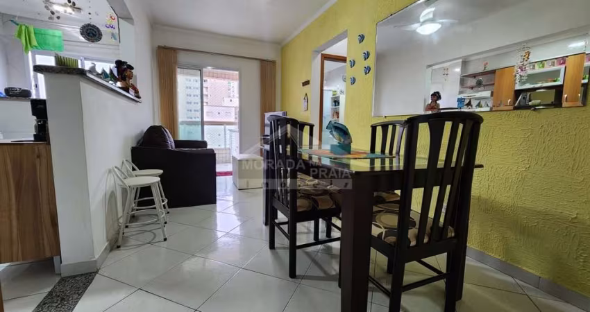Apartamento MOBILIADO na Aviação, 1 dormitório, terraço gourmet, lazer, confira em Praia Grande.