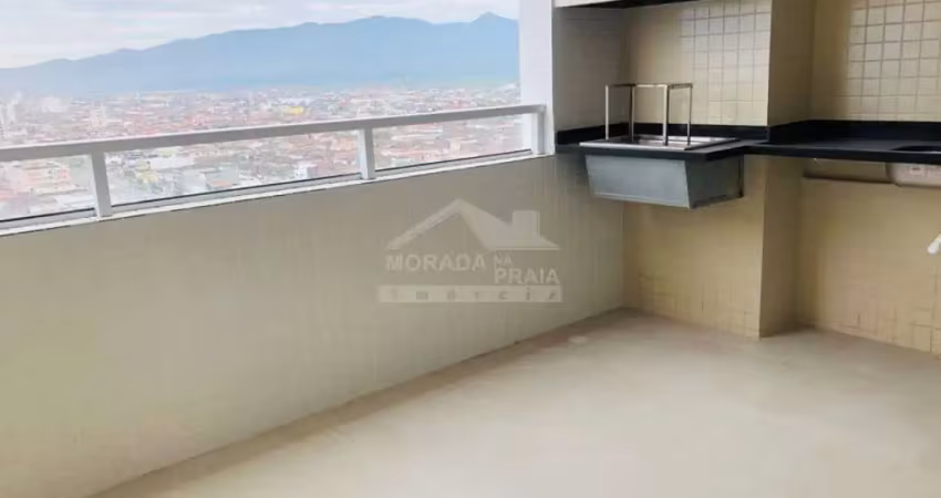 Apartamento na vila tupi, 1 suíte, lazer, confira na imobiliária em praia grande.
