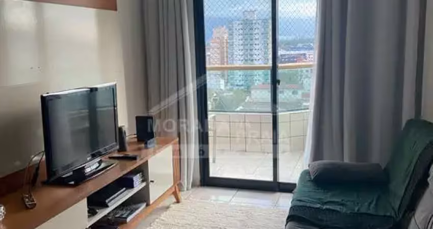 Apto todo SEMI MOBILIADO 1 dorm, sacada, lazer, 150 mts mar, só na imobiliária em Praia Grande.