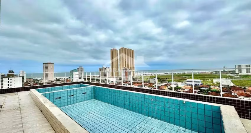 Residencial de 2 dormitórios, churrasqueira na sacada na mirim! só na imobiliária em praia grande
