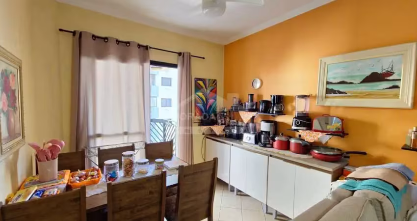 Apartamento 1 dormitório com vista mar a 100 metros da praia