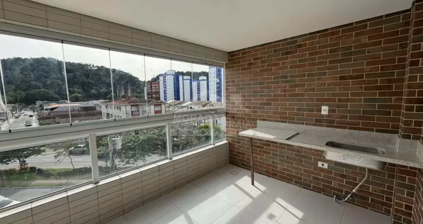 Apartamento no canto do forte, 2 dormitórios, terraço gourmet, 2 vagas, só em praia grande.