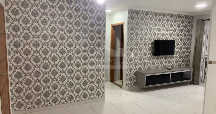 Apartamento na aviação de 1 dormitório, terraço gourmet, lazer, 50 metros da praia, confira em pg.