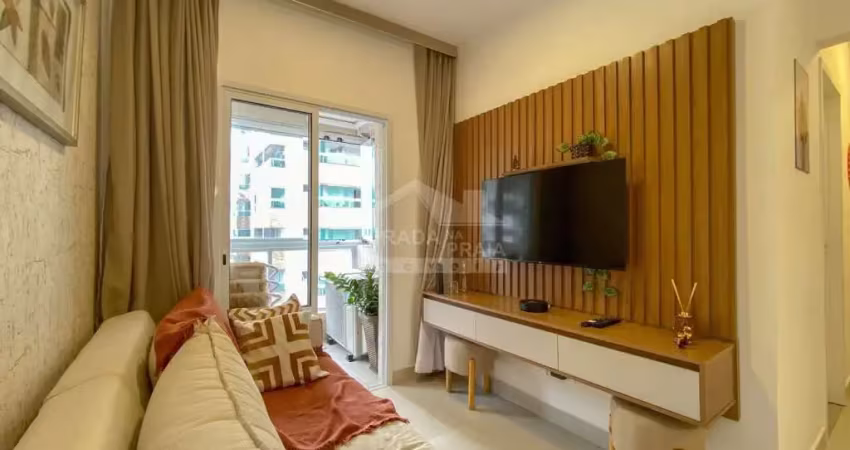 Apartamento semi mobiliado e novinho no canto do forte, 2 dormitórios, confira em praia grande.
