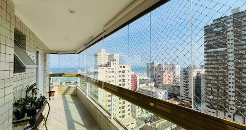 Apto alto padrão c/ 3 dorm, sacadas, lazer, só imobiliária em praia grande.