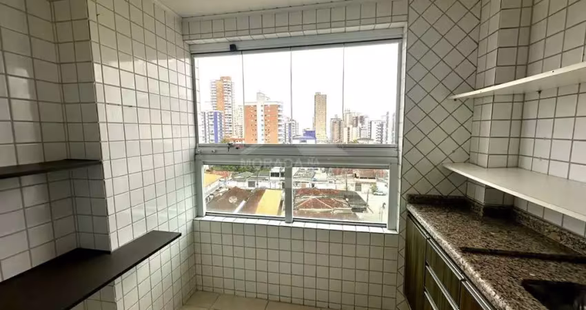Apartamento na aviação, 1 dormitórios, lazer, confira na imobiliária em praia grande.