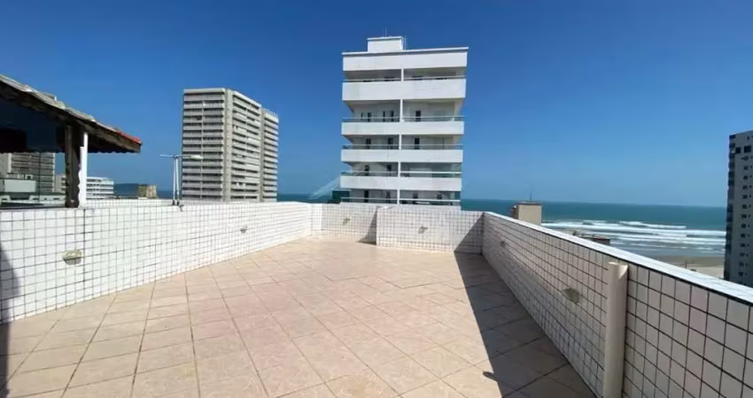 Cobertura na aviação - 1 dormitório - na imobiliária em praia grande.