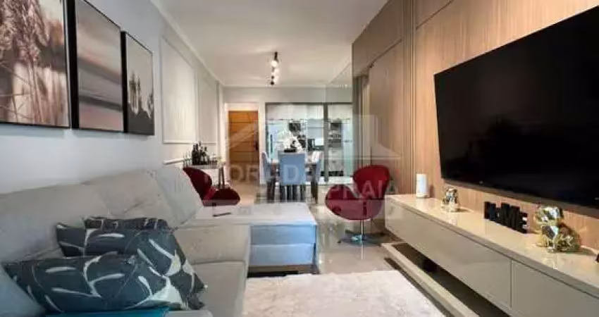 Apartamento mobiliado em localização privilegiada a 200 metros da praia em praia grande!!