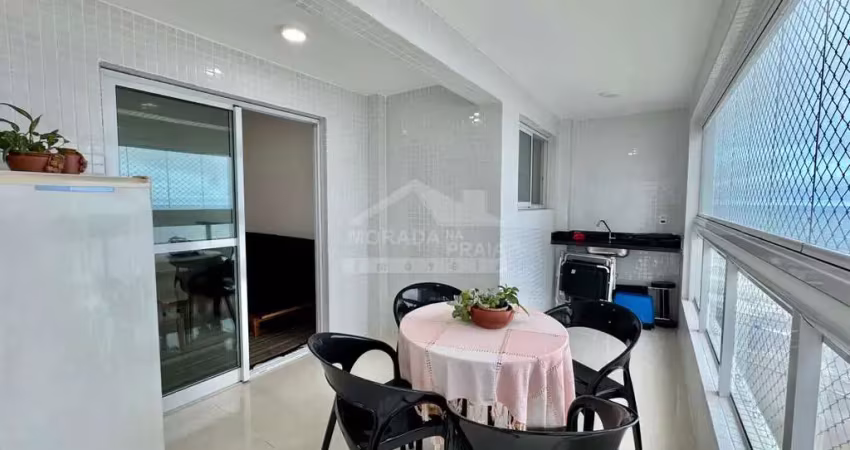Apartamento de 2 dormitórios, 1suiíte mobiliado , vista mar,  com lazer no maracanã.