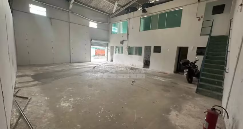 Galpão para locação com 240mts de área contruída no jardim, glória em praia grande