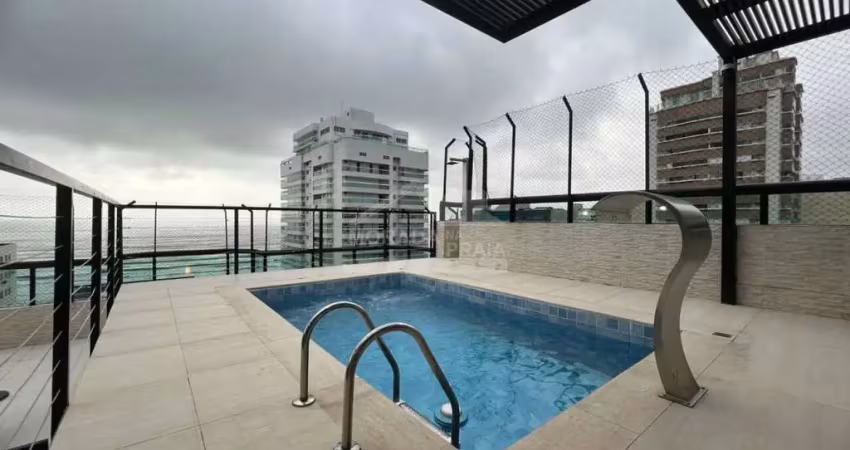Cobertura sensacional com 257 m² no canto do forte, 3 suítes, piscina, confira em praia grande.