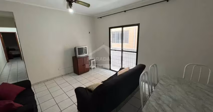 Apartamento mobiliado, 1 dormitório, sacada, só na imobiliária em praia grande.