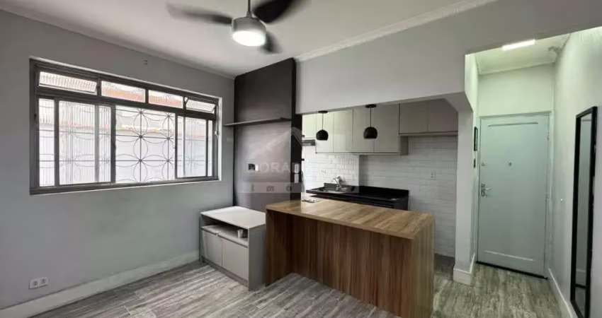 Apartamento no boqueirão, 2 dormitório, 1 vaga, confira em praia grande.