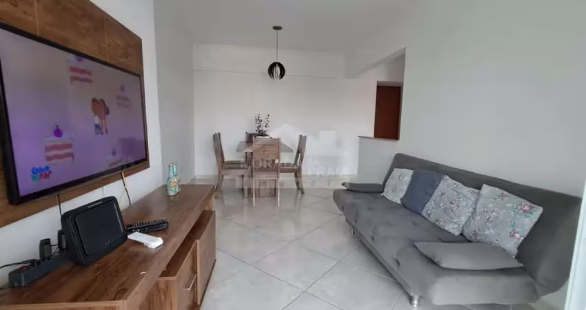 Apartamento  na ocian, 2 dormitórios, 1 suíte ,varanda gourmet, mobiliado, lazer.