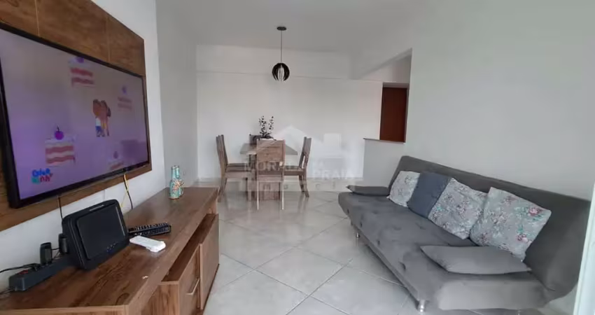 Apartamento  na ocian, 2 dormitórios, 1 suíte ,varanda gourmet, mobiliado, lazer.