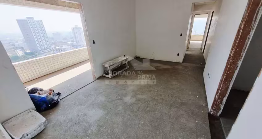 Apartamento zero quilômetro na vila guilhermina, 3 dormitórios, sacada, confira na praia grande.