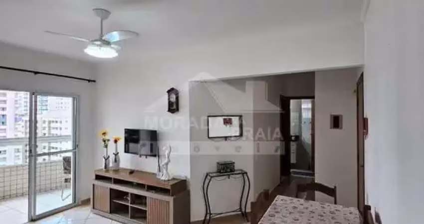 Apartamento na guilhermina, 1 dormitório, terraço gourmet, lazer, confira em praia grande.